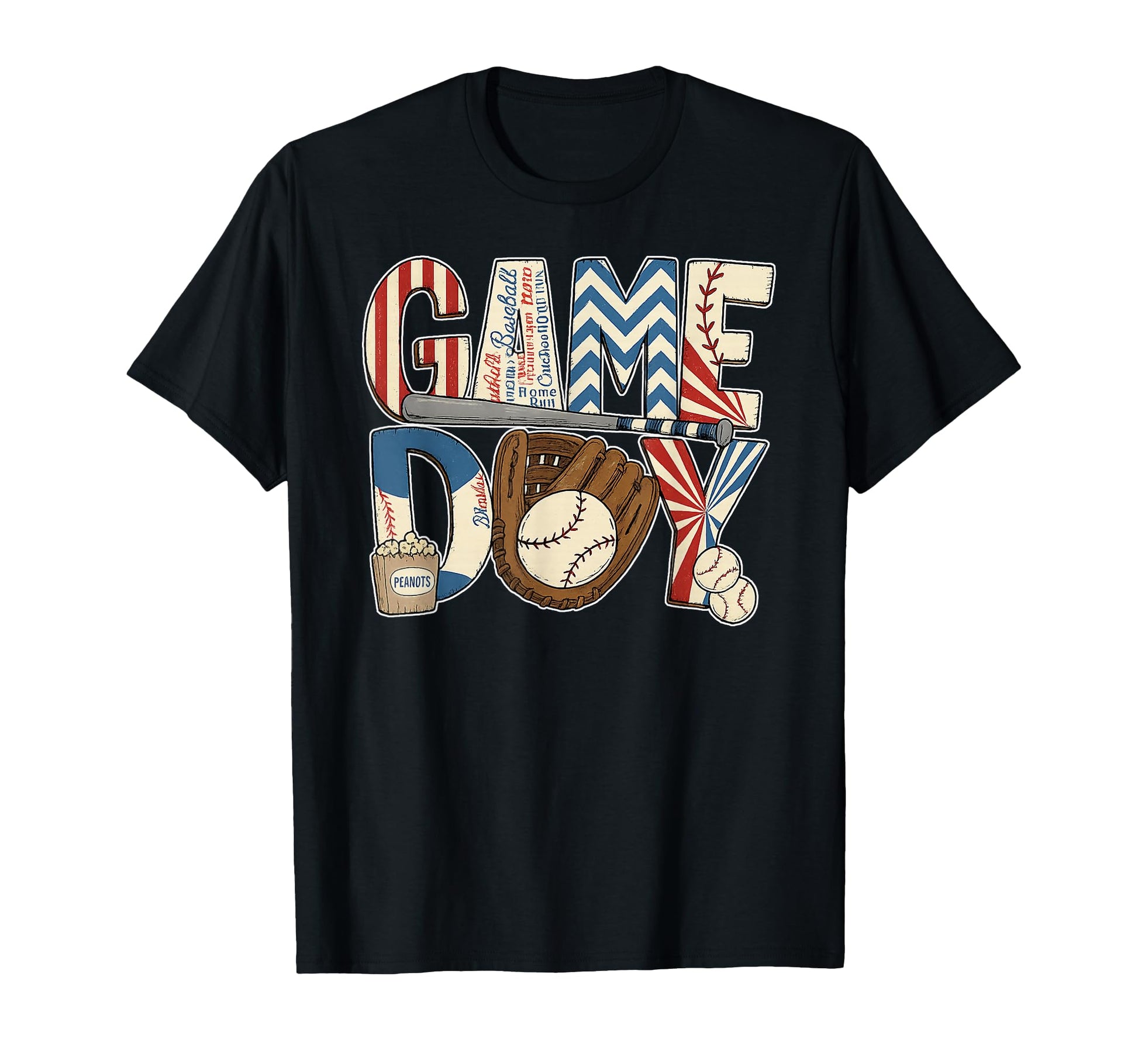 Baseball Game Day Baseball Life T-Shirt - Unique Graphic Men Women - T-Shirt, Sweatshirt, Hoodie