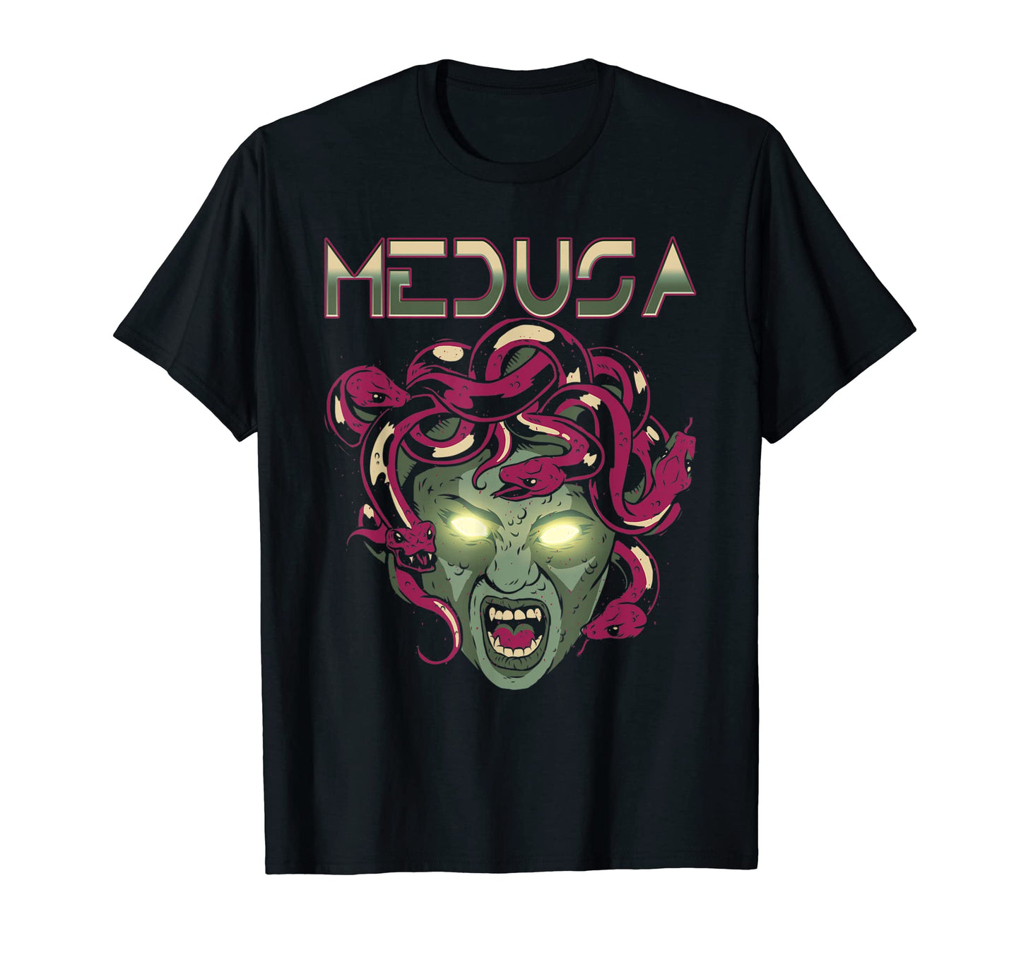 Medusa Gordon Greek Mythology T-Shirt - Custom Art Print Men Women - T-Shirt, Sweatshirt, Hoodie
