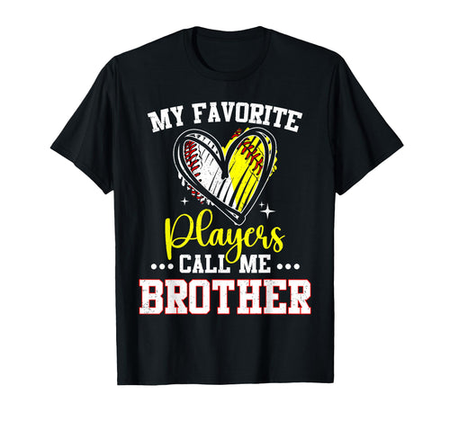 My Favorite Baseball Softball Players T-Shirt - Unique Graphic for Adults - T-Shirt, Sweatshirt, Hoodie