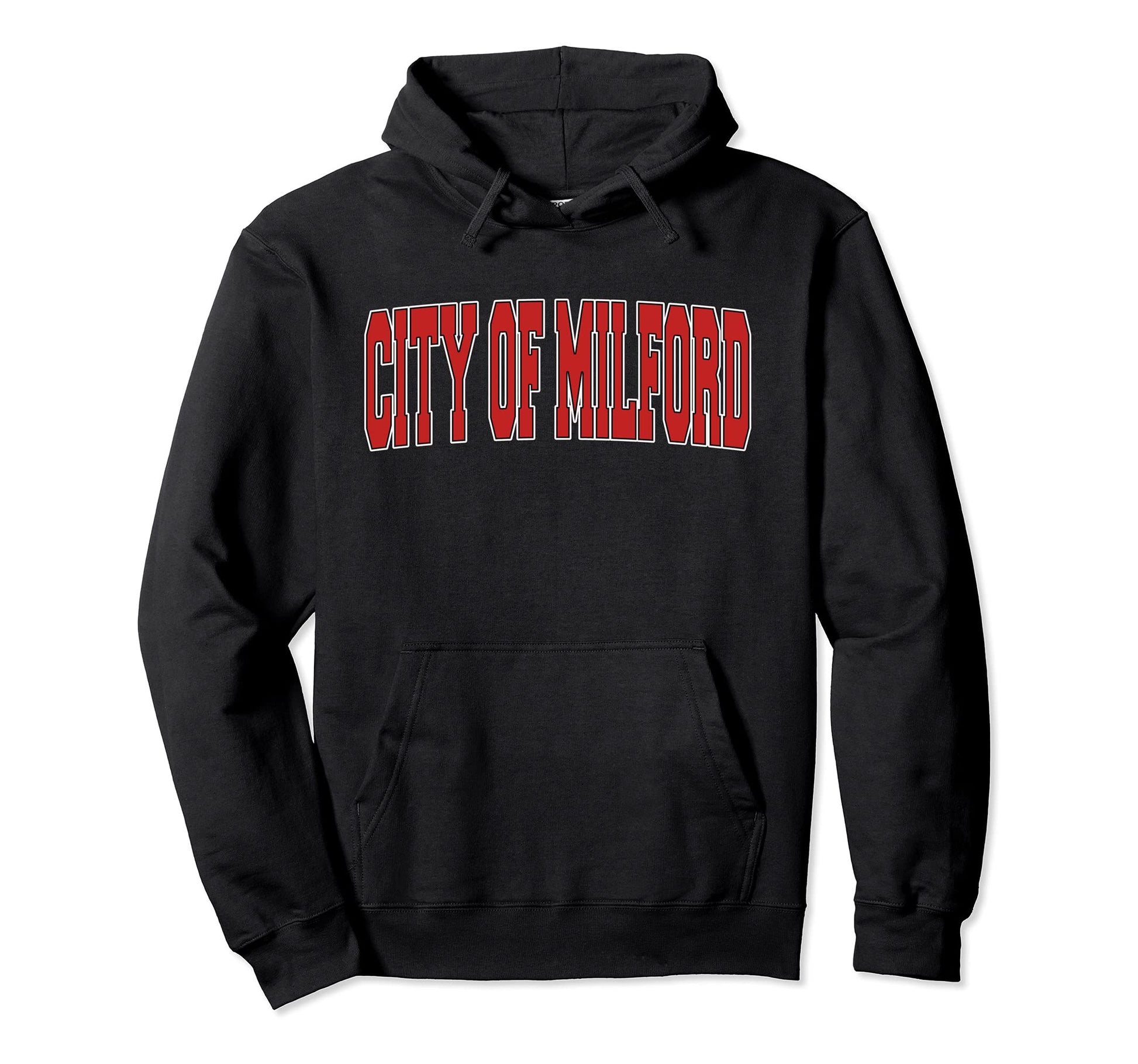 City Milford Ct Connecticut Varsity Usa Hoodie - Trendy Graphic Unisex - T-Shirt, Sweatshirt, Hoodie