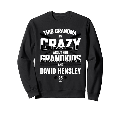 Grandma Crazy David Hensley Miami Sweatshirt - Streetwear Style for Adults - T-Shirt, Sweatshirt, Hoodie