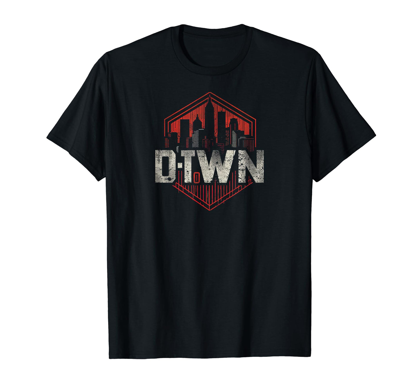 Dtown Grit 90S Grunge Urbandecay Mens T-Shirt - Unique Graphic Unisex - T-Shirt, Sweatshirt, Hoodie