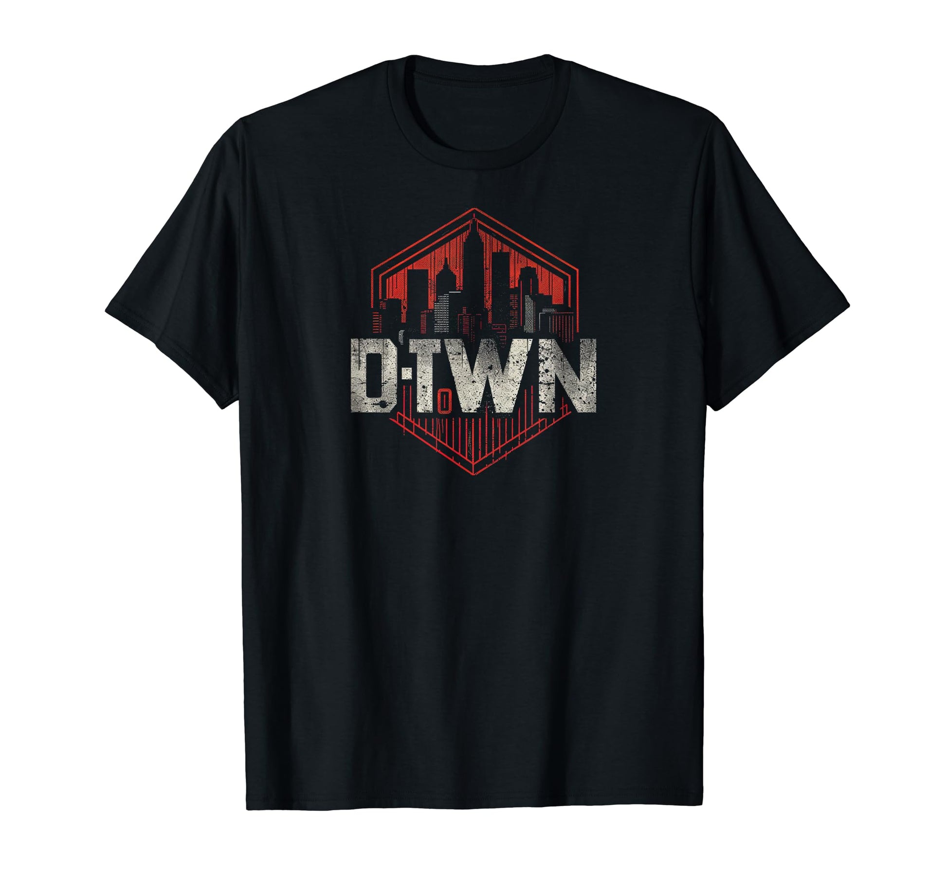 Dtown Grit 90S Grunge Urbandecay Mens T-Shirt - Unique Graphic Unisex - T-Shirt, Sweatshirt, Hoodie