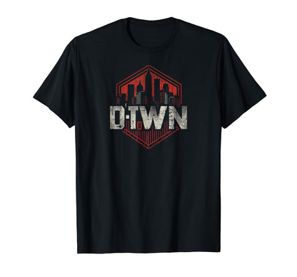 Dtown Grit 90S Grunge Urbandecay Mens T-Shirt - Unique Graphic Unisex - T-Shirt, Sweatshirt, Hoodie