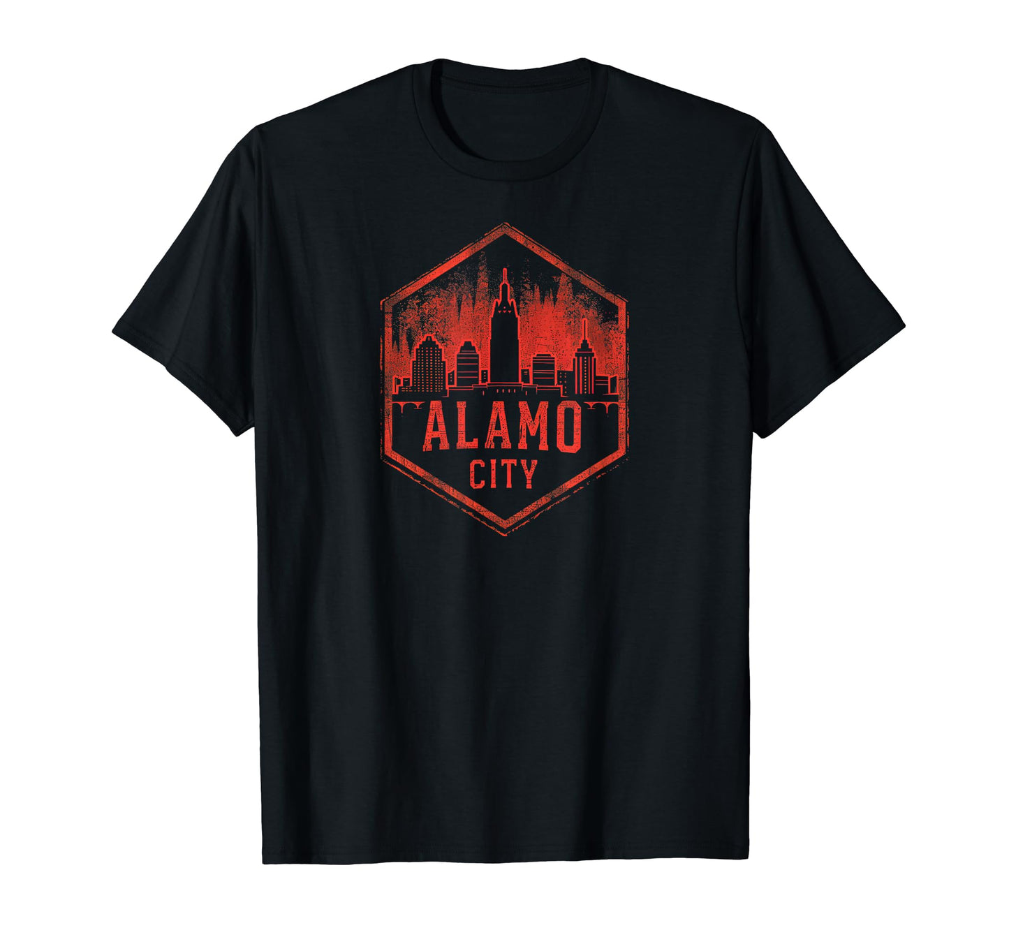 Alamo City Grit 90S Grunge T-Shirt - Casual Everyday Wear for Adults - T-Shirt, Sweatshirt, Hoodie
