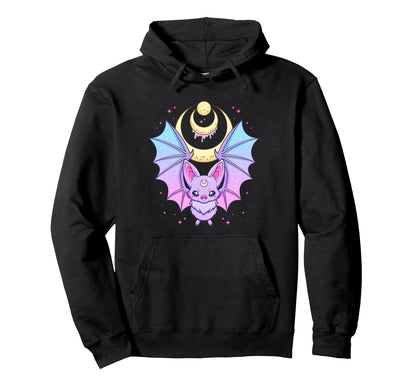 Kawaii Pastel Goth Sweet Scary Hoodie - Aesthetic Graphic for Adults - T-Shirt, Sweatshirt, Hoodie