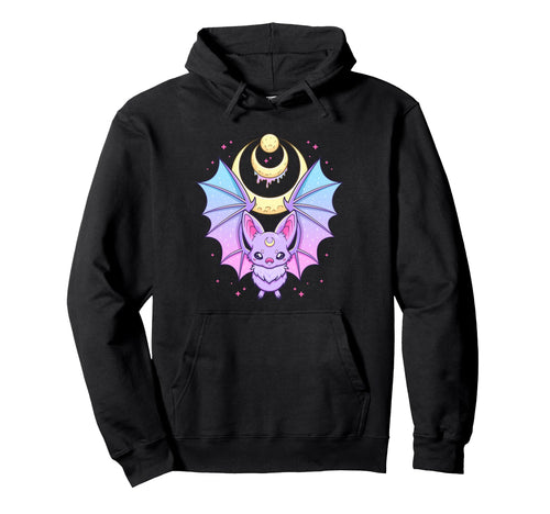 Kawaii Pastel Goth Sweet Scary Hoodie - Aesthetic Graphic for Adults - T-Shirt, Sweatshirt, Hoodie