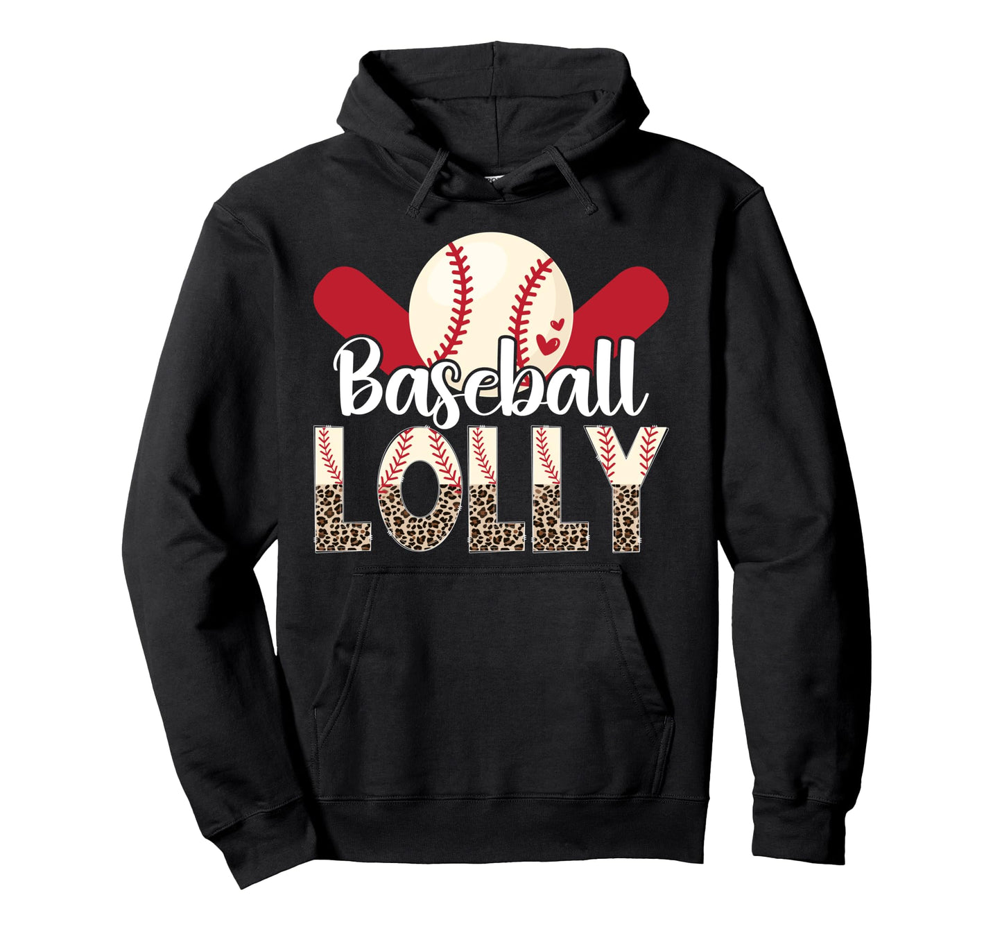 Baseball Lolly Leopard Lolly Baseball Hoodie - Streetwear Style Unisex - T-Shirt, Sweatshirt, Hoodie