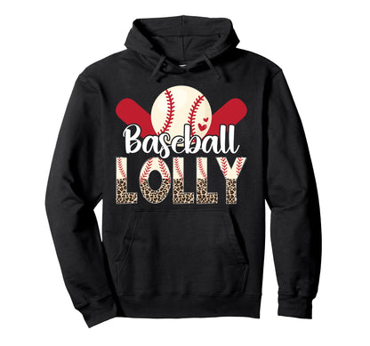 Baseball Lolly Leopard Lolly Baseball Hoodie - Streetwear Style Unisex - T-Shirt, Sweatshirt, Hoodie