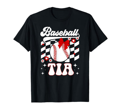 Baseball Tia Groovy Tia Baseball Player T-Shirt - Aesthetic Graphic Unisex - T-Shirt, Sweatshirt, Hoodie