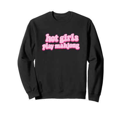 Hot Play Mahjong Iconic Mom Board Game Sweatshirt - Trendy Graphic Unisex - T-Shirt, Sweatshirt, Hoodie