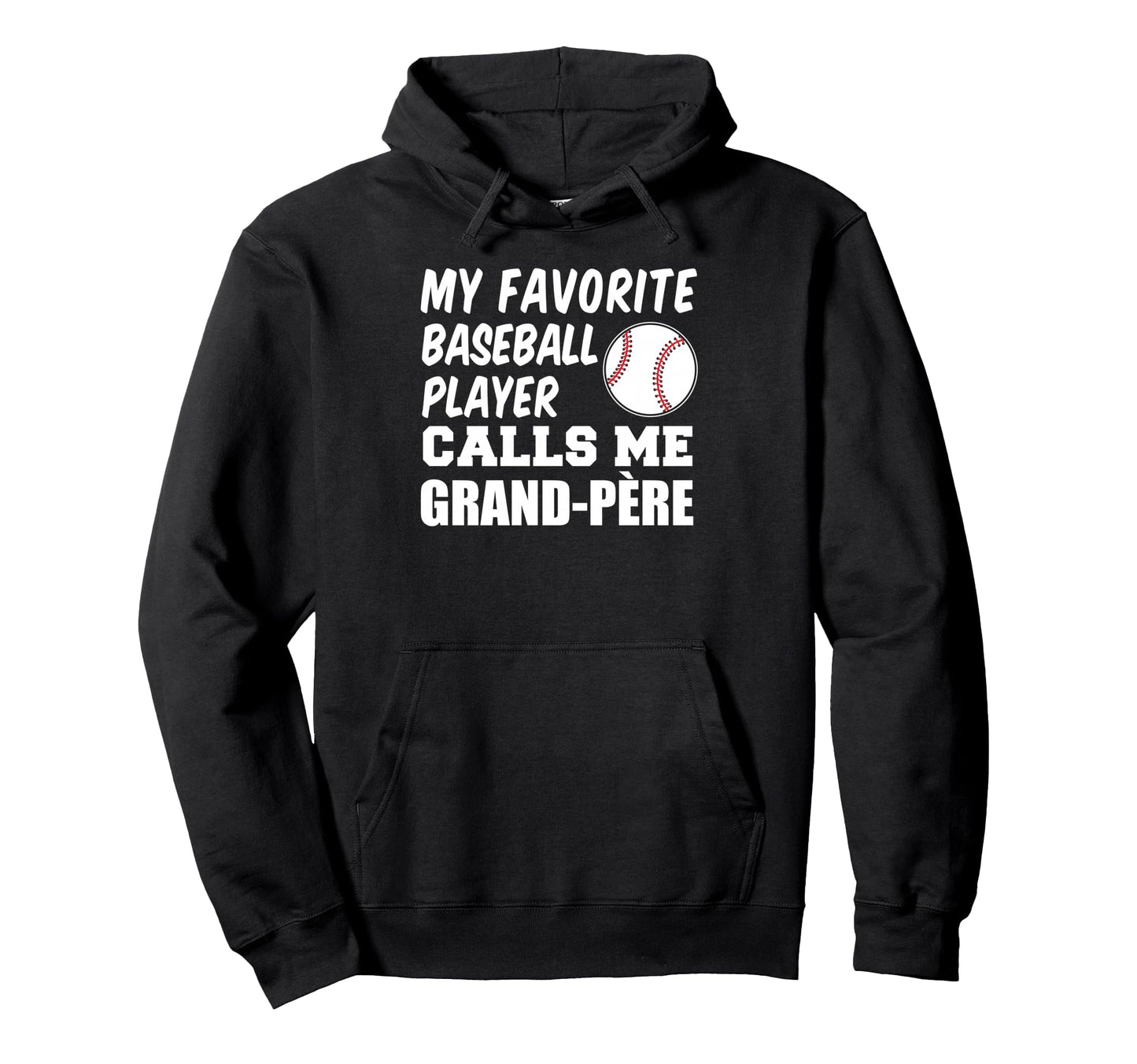 Favorite Baseball Player Calls Me Hoodie - Custom Art Print for Adults - T-Shirt, Sweatshirt, Hoodie
