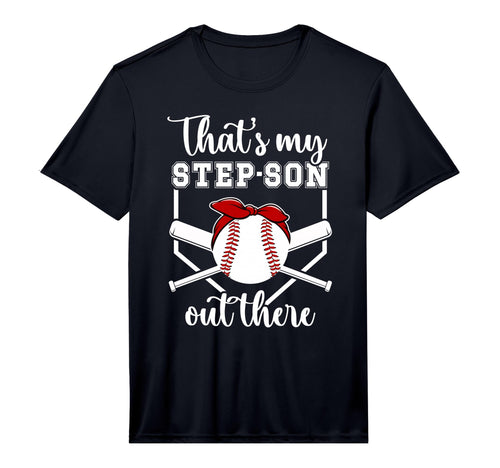 Mens My Step Son Baseball Stepmom T-Shirt - Streetwear Style Men Women - T-Shirt, Sweatshirt, Hoodie