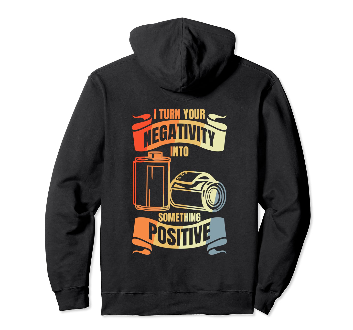 Photography Oldschool Camera Reel Hoodie - Fun Novelty Design Men Women - T-Shirt, Sweatshirt, Hoodie