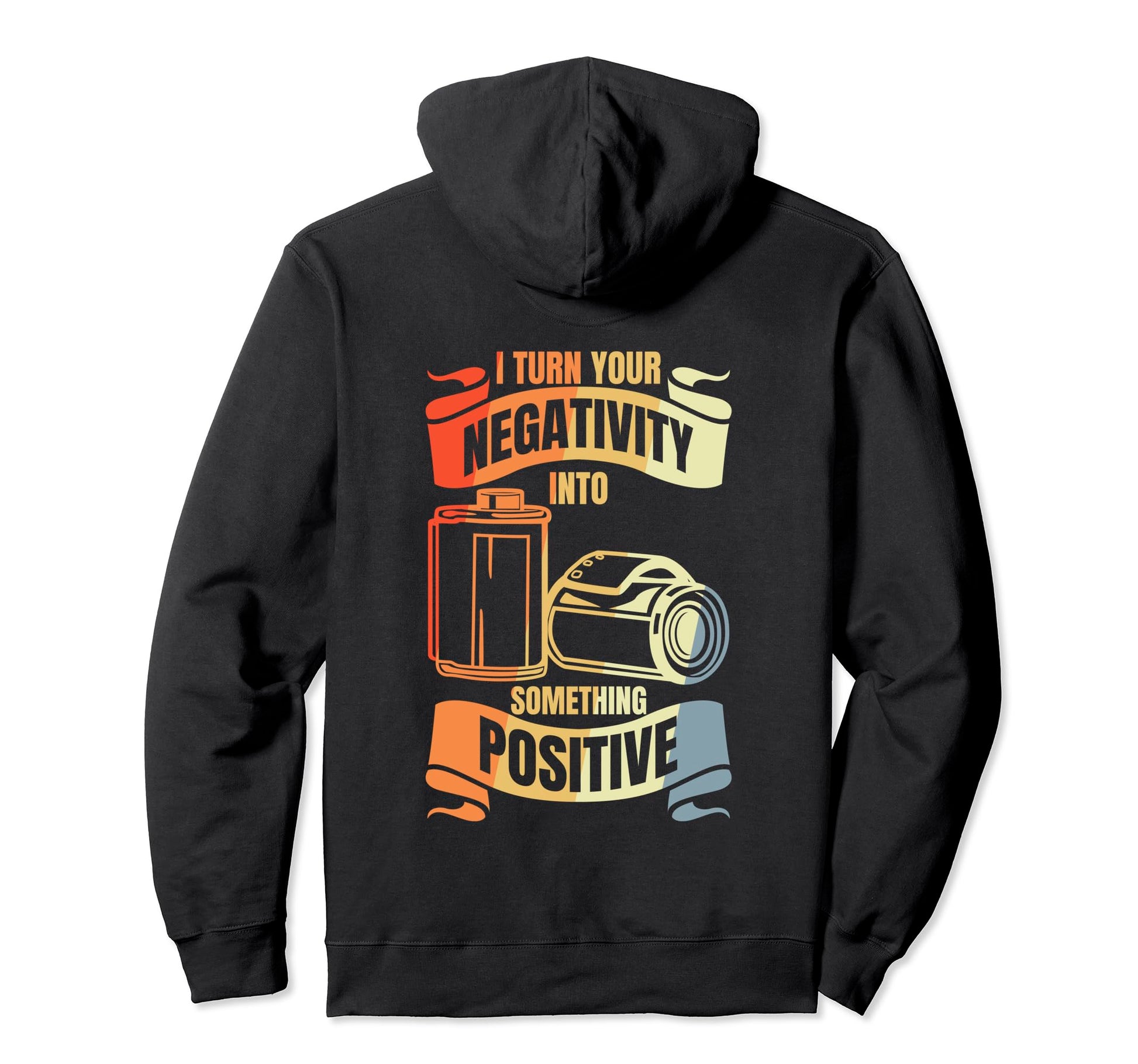 Photography Oldschool Camera Reel Hoodie - Fun Novelty Design Men Women - T-Shirt, Sweatshirt, Hoodie