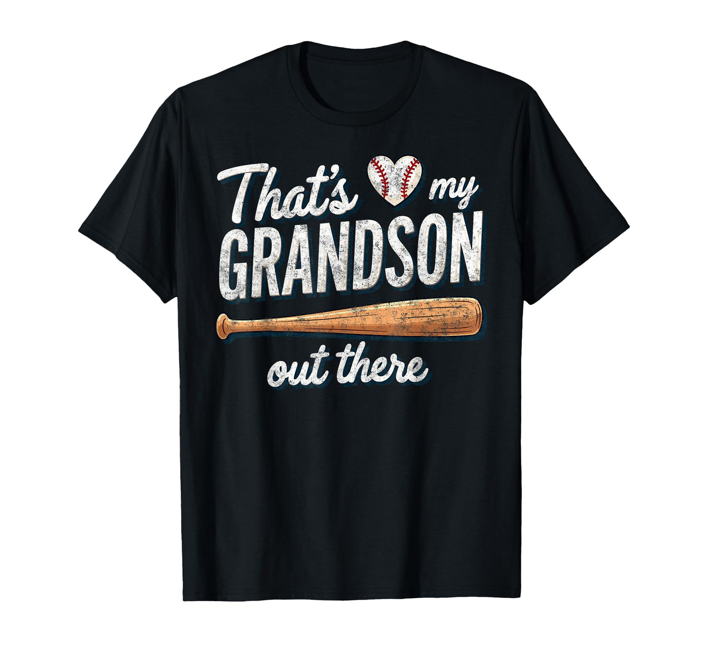 Thats My Grandson Out There Baseball T-Shirt - Trendy Graphic Unisex - T-Shirt, Sweatshirt, Hoodie