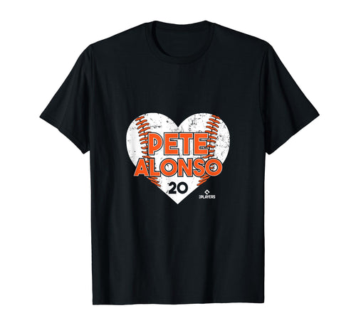 Pete Alonso Heart Baseball T-Shirt - Graphic Print Men Women - T-Shirt, Sweatshirt, Hoodie