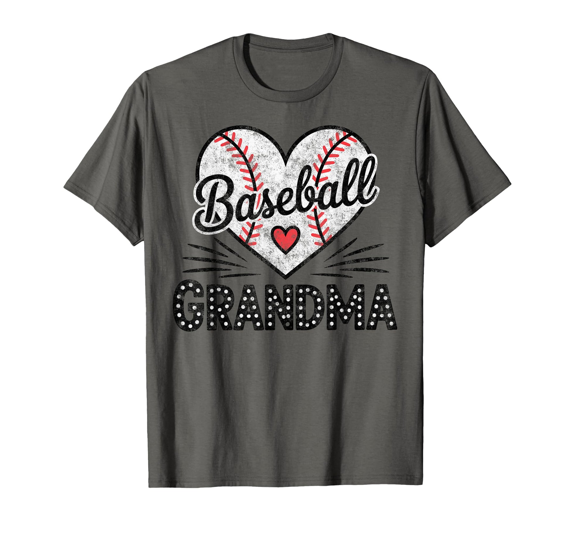 Baseball Nana Grandma Player Fan Baseball T-Shirt - Graphic Print Unisex - T-Shirt, Sweatshirt, Hoodie