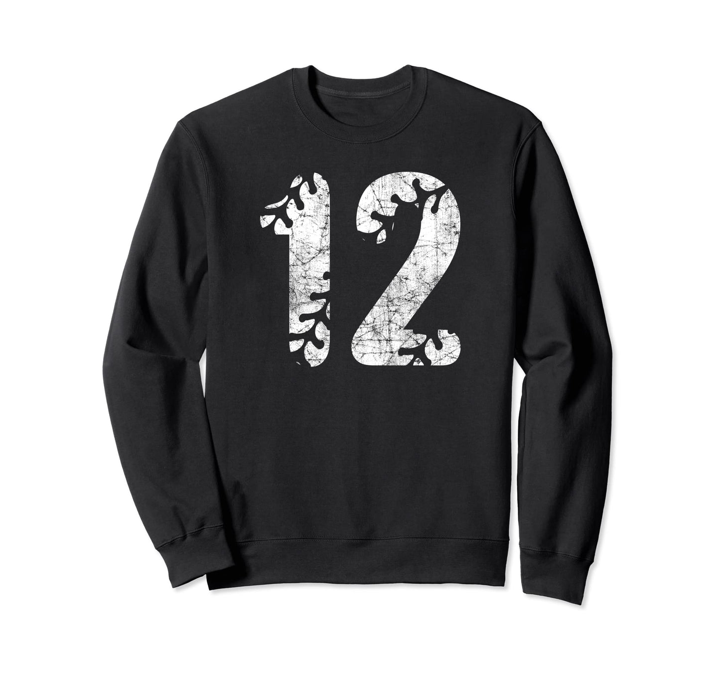 Baseball Softball Mom 12 Number 12 Sweatshirt - Streetwear Style Men Women - T-Shirt, Sweatshirt, Hoodie