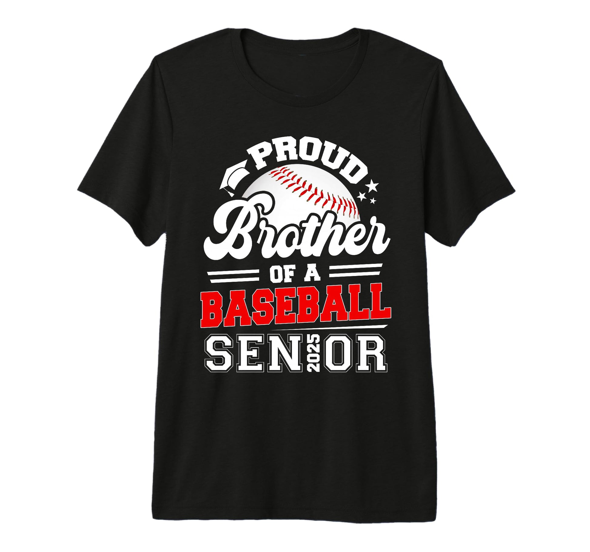 Proud Brother Baseball Senior Class T-Shirt - Aesthetic Graphic Unisex - T-Shirt, Sweatshirt, Hoodie