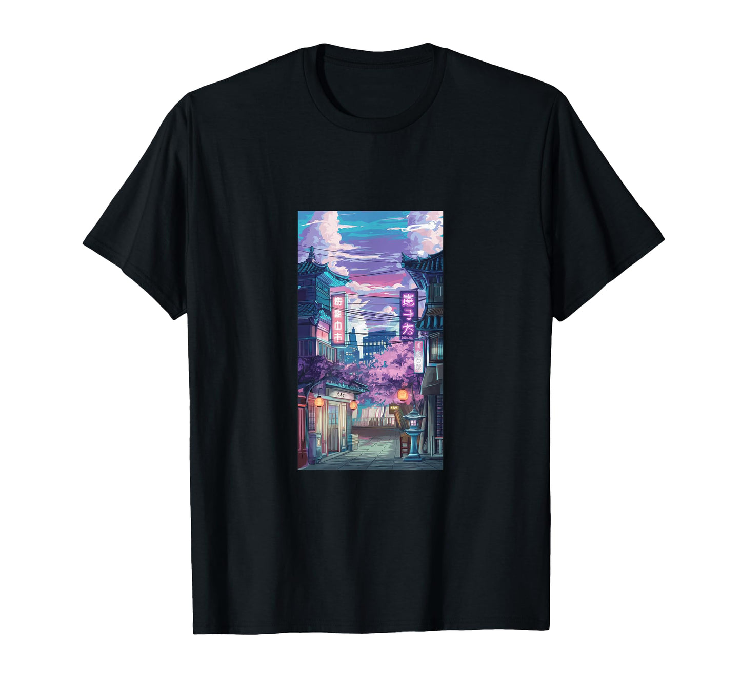 Anime Surreal Lofi Aesthetic T-Shirt - Fun Novelty Design Men Women - T-Shirt, Sweatshirt, Hoodie