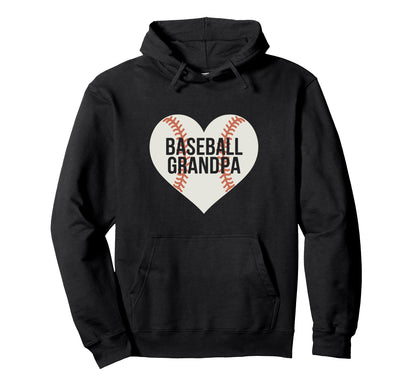 Grandfather Baseball Grandpa Hoodie - Casual Everyday Wear Men Women - T-Shirt, Sweatshirt, Hoodie