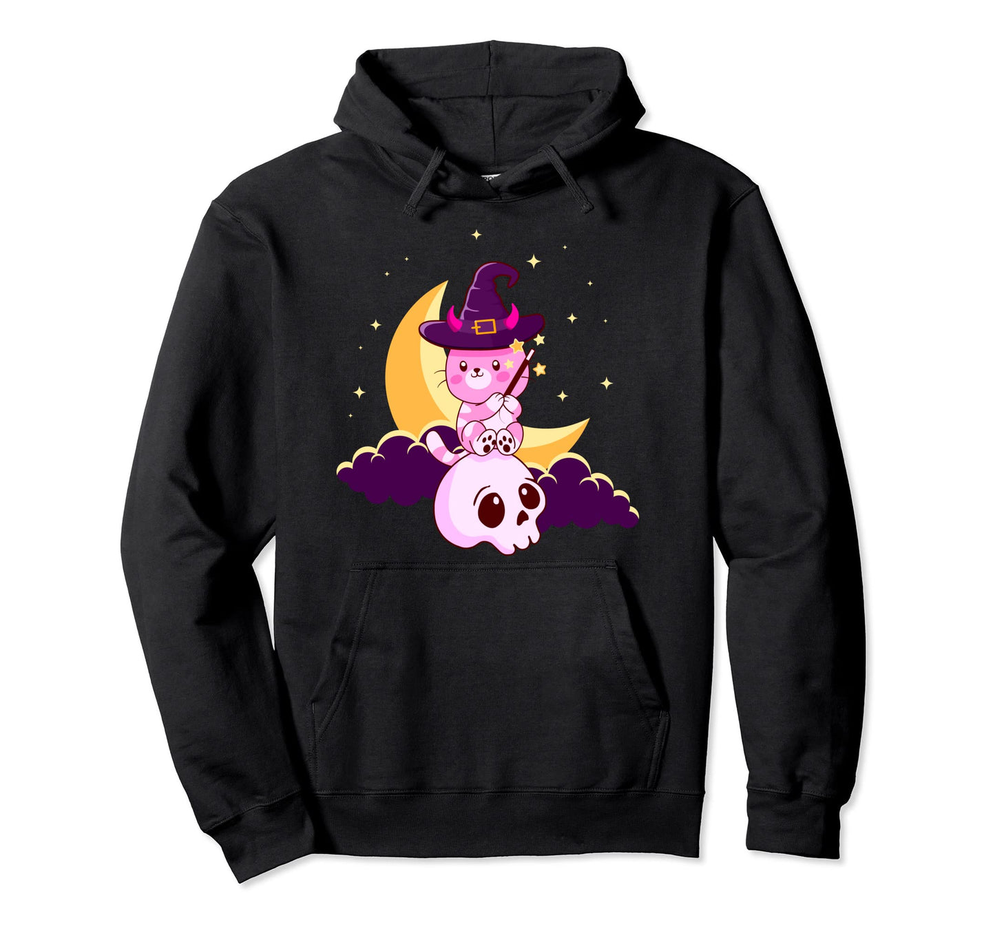 Kawaii Pastel Goth Witchy Creepy Hoodie - Aesthetic Graphic for Adults - T-Shirt, Sweatshirt, Hoodie