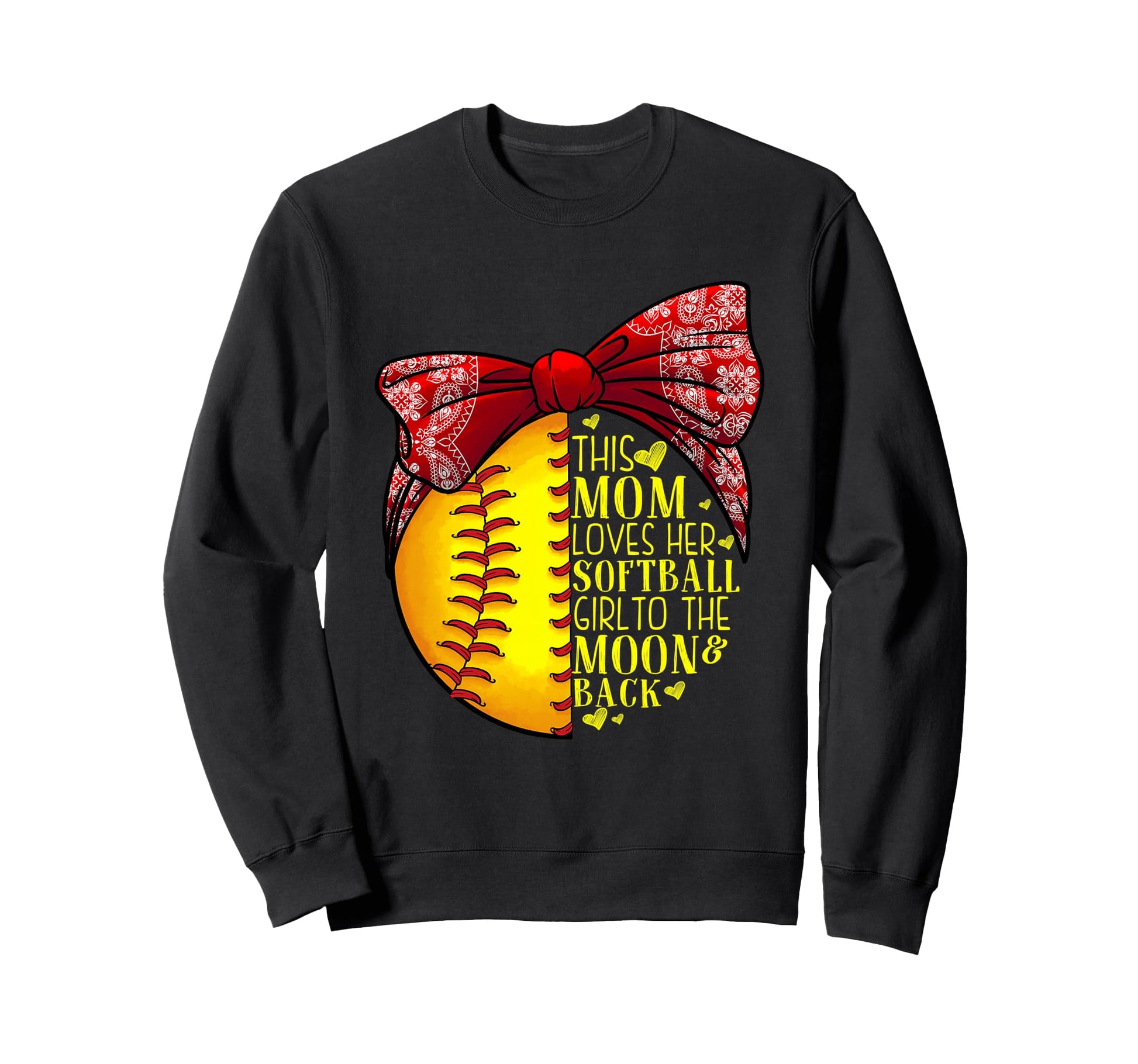 Funny Softball Gift Mom Pitcher Catcher Sweatshirt - Trendy Graphic Unisex - T-Shirt, Sweatshirt, Hoodie
