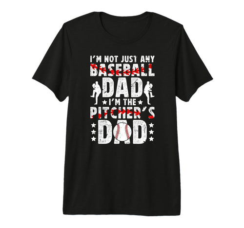 Mens Im Baseball Pitcher Dad Baseball T-Shirt - Trendy Graphic Men Women - T-Shirt, Sweatshirt, Hoodie