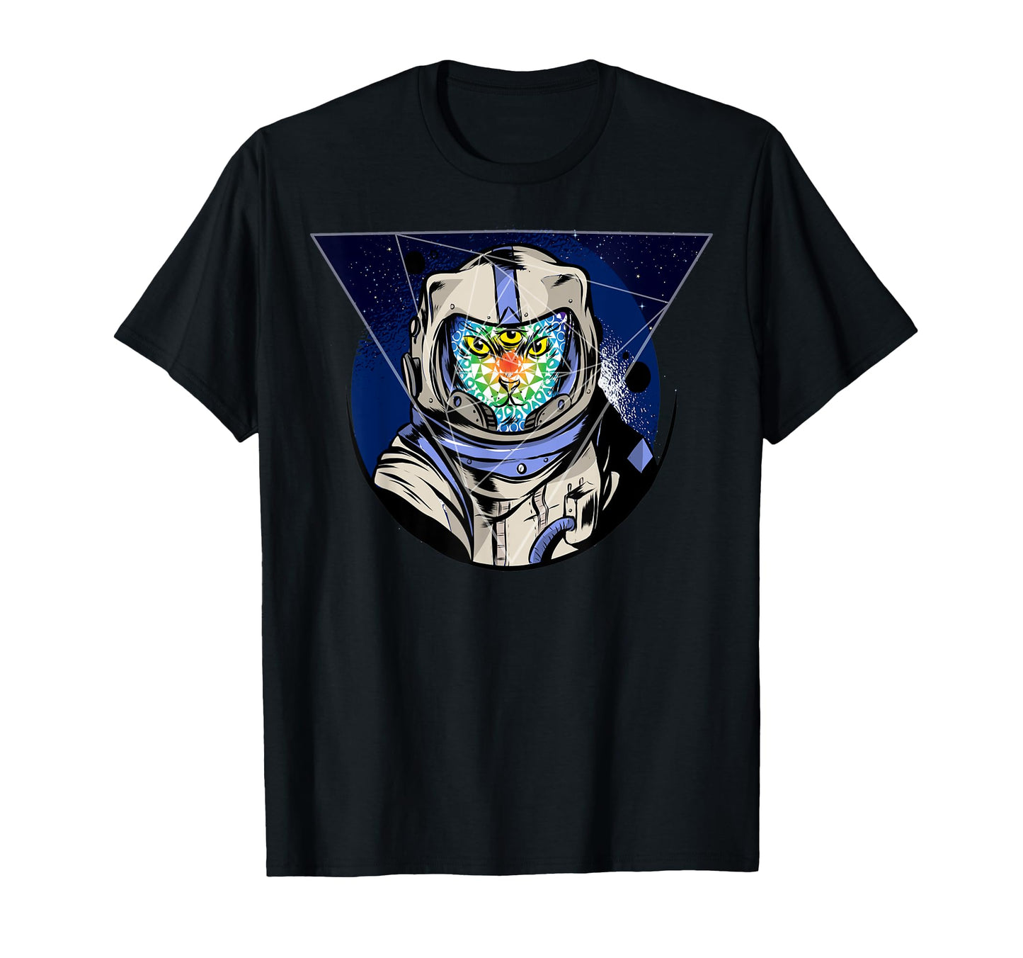 Vaporwave Aesthetic Astronaut Cat T-Shirt - Aesthetic Graphic for Adults - T-Shirt, Sweatshirt, Hoodie