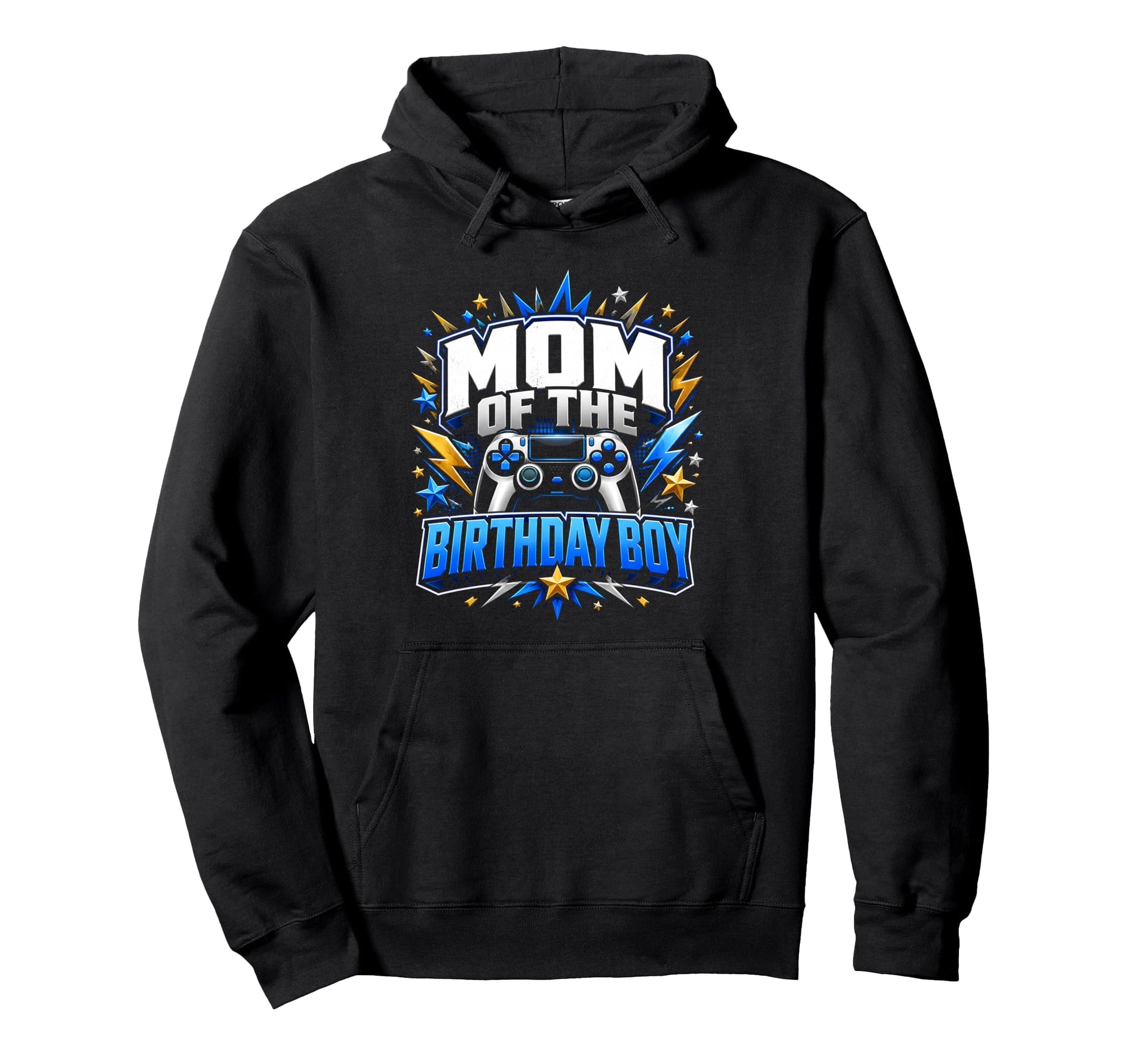 Mom Birthday Gamer Party Birthday Mom Hoodie - Streetwear Style Men Women - T-Shirt, Sweatshirt, Hoodie