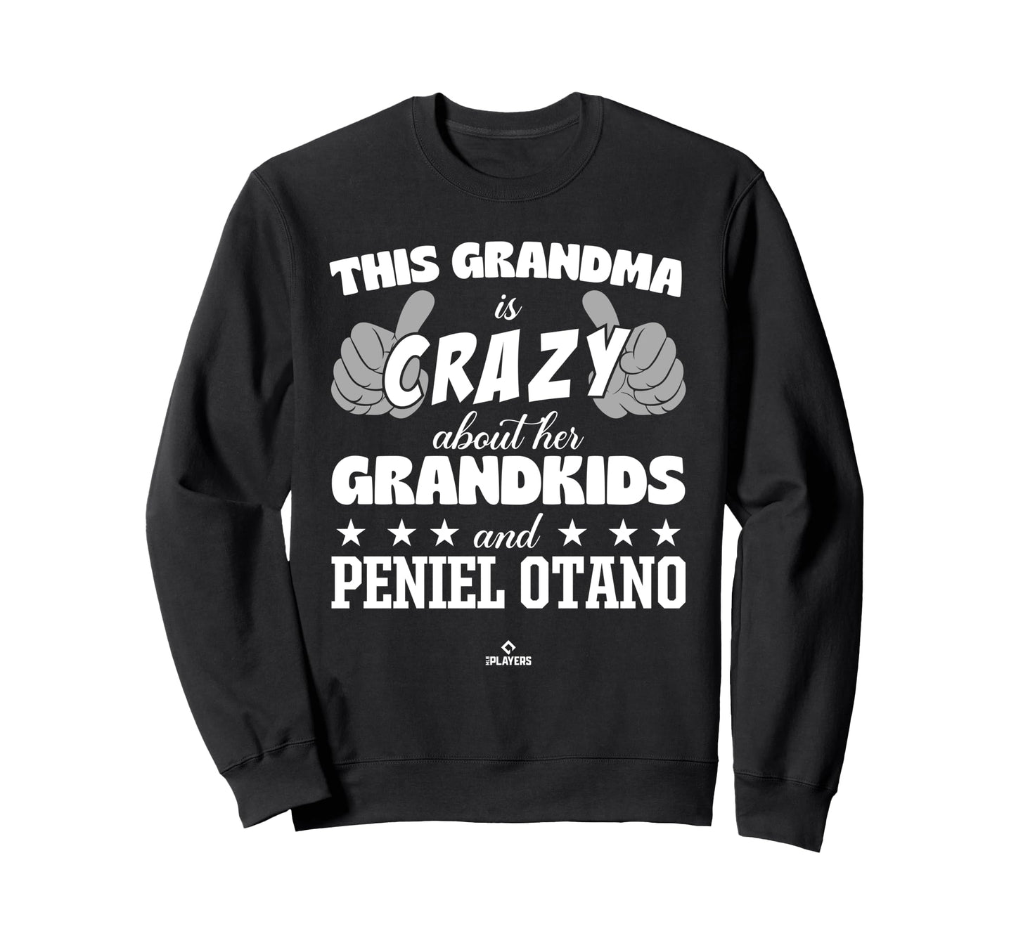 Grandma Crazy Peniel Otano Sweatshirt - Minimalist Print Men Women - T-Shirt, Sweatshirt, Hoodie