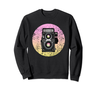 Camera Videography And Photography Sweatshirt - Minimalist Print Men Women - T-Shirt, Sweatshirt, Hoodie