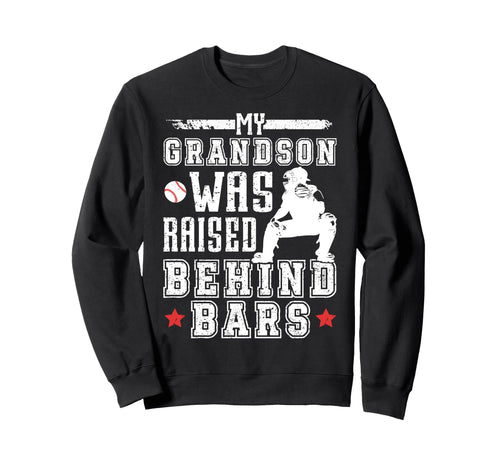 Baseball Catcher Grandpa Funny Sweatshirt - Casual Everyday Wear Unisex - T-Shirt, Sweatshirt, Hoodie