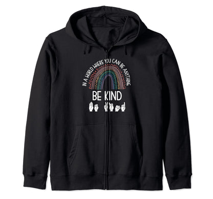 Deaf Awareness Asl Interpreter Outfit Hoodie - Trendy Graphic Men Women - T-Shirt, Sweatshirt, Hoodie