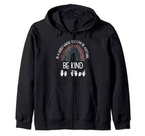 Deaf Awareness Asl Interpreter Outfit Hoodie - Trendy Graphic Men Women - T-Shirt, Sweatshirt, Hoodie