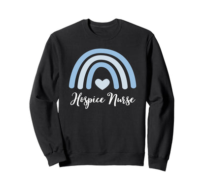 Hospice Nurse Trendy Boho Sweatshirt - Fun Novelty Design for Adults - T-Shirt, Sweatshirt, Hoodie