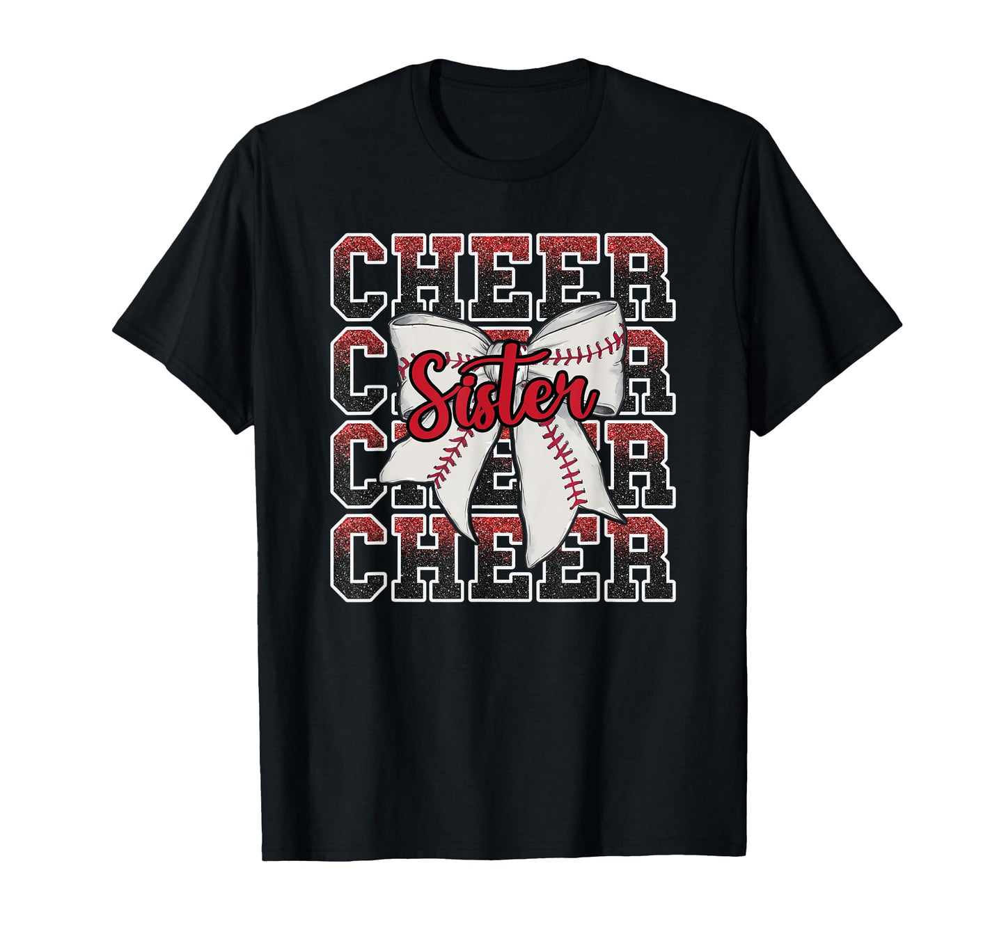 Loud Proud Baseball Cheer Sister T-Shirt - Custom Art Print Men Women - T-Shirt, Sweatshirt, Hoodie