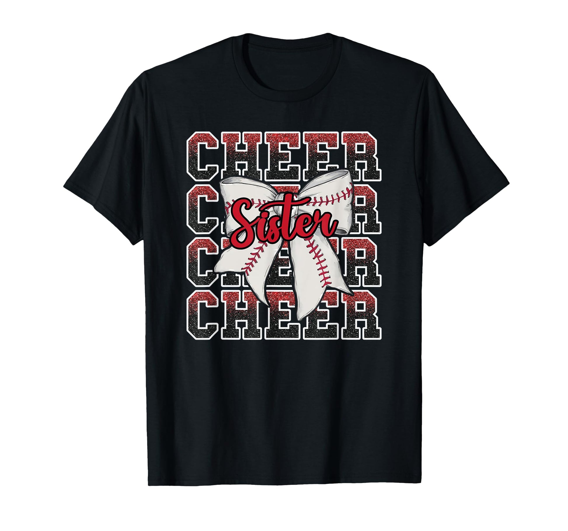 Loud Proud Baseball Cheer Sister T-Shirt - Custom Art Print Men Women - T-Shirt, Sweatshirt, Hoodie