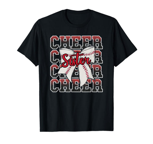 Loud Proud Baseball Cheer Sister T-Shirt - Custom Art Print Men Women - T-Shirt, Sweatshirt, Hoodie