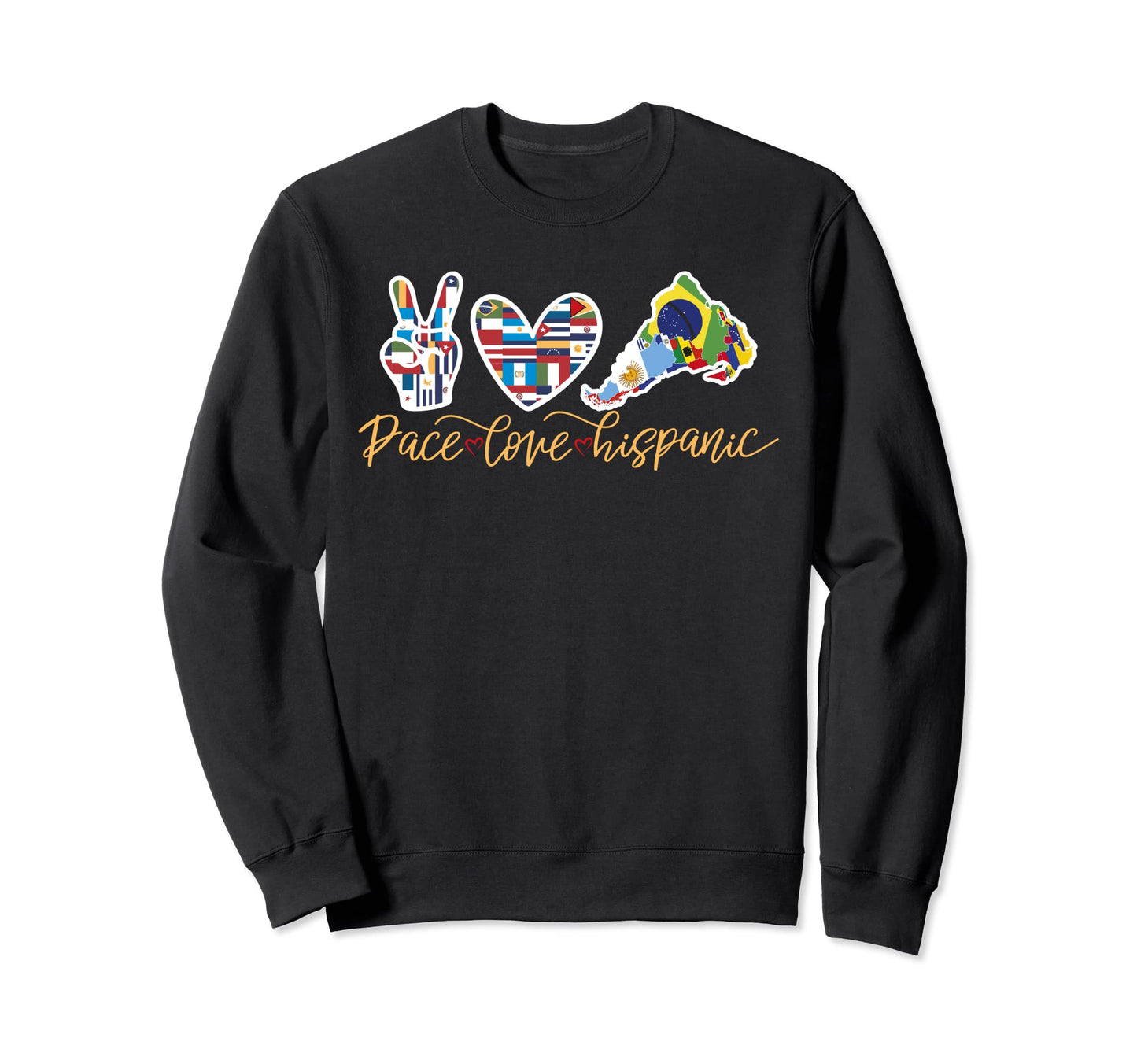 Celebrate Hispanic Heritage Month Sweatshirt - Unique Graphic for Adults - T-Shirt, Sweatshirt, Hoodie