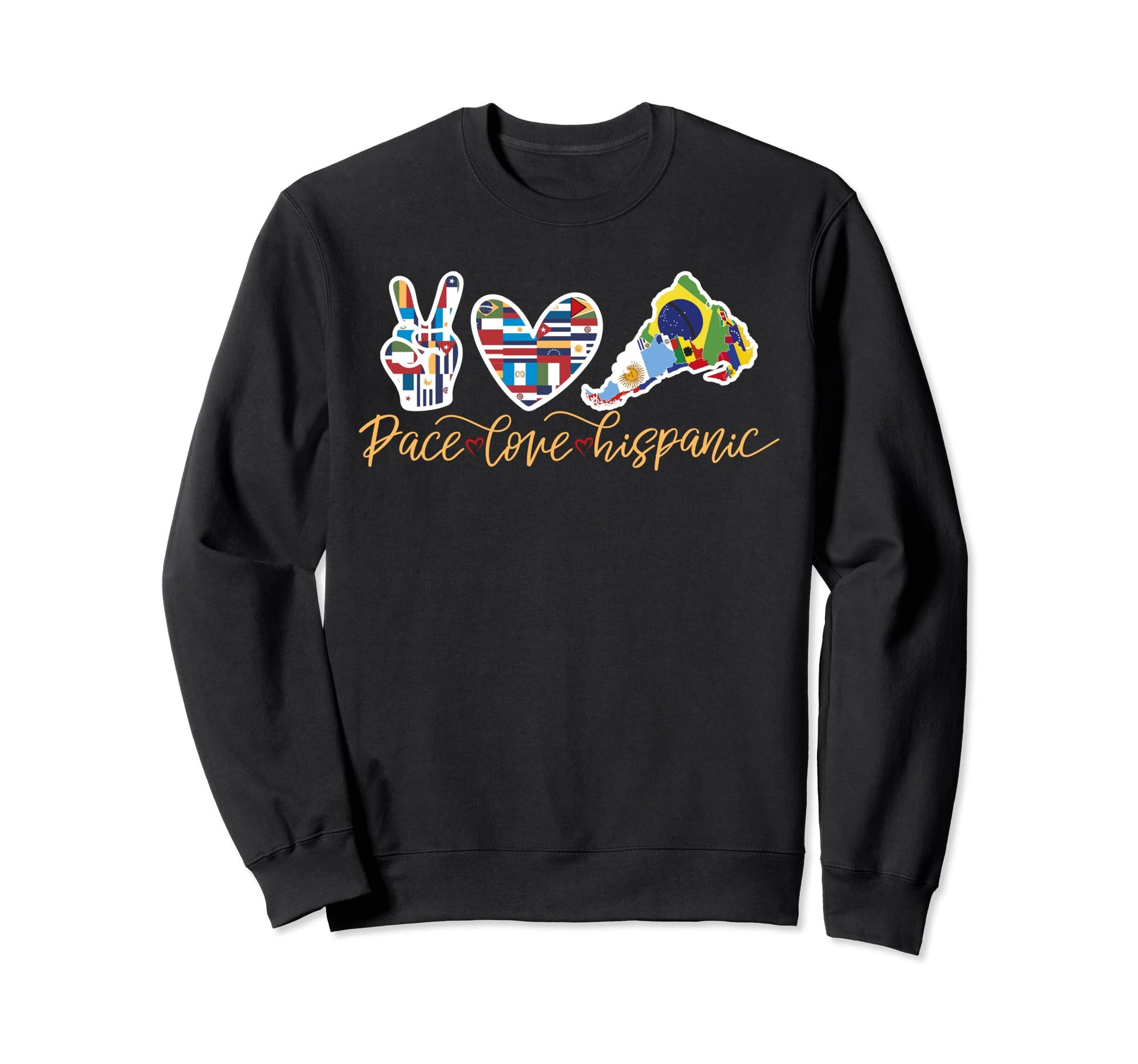 Celebrate Hispanic Heritage Month Sweatshirt - Unique Graphic for Adults - T-Shirt, Sweatshirt, Hoodie
