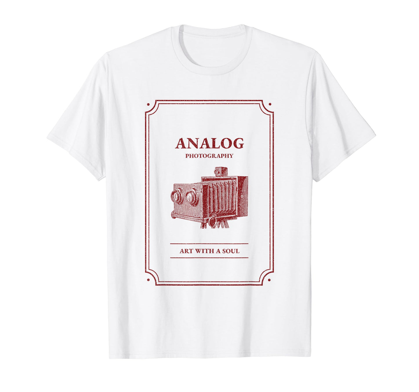 Analog Photography Art Soul Camera T-Shirt - Unique Graphic Unisex - T-Shirt, Sweatshirt, Hoodie