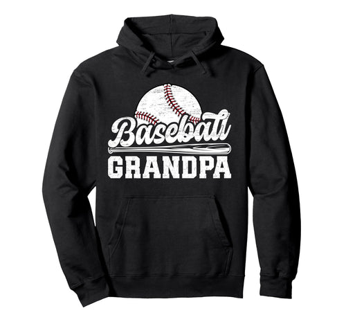 Baseball Grandpa Baseball Player Grandpa Hoodie - Unique Graphic for Adults - T-Shirt, Sweatshirt, Hoodie