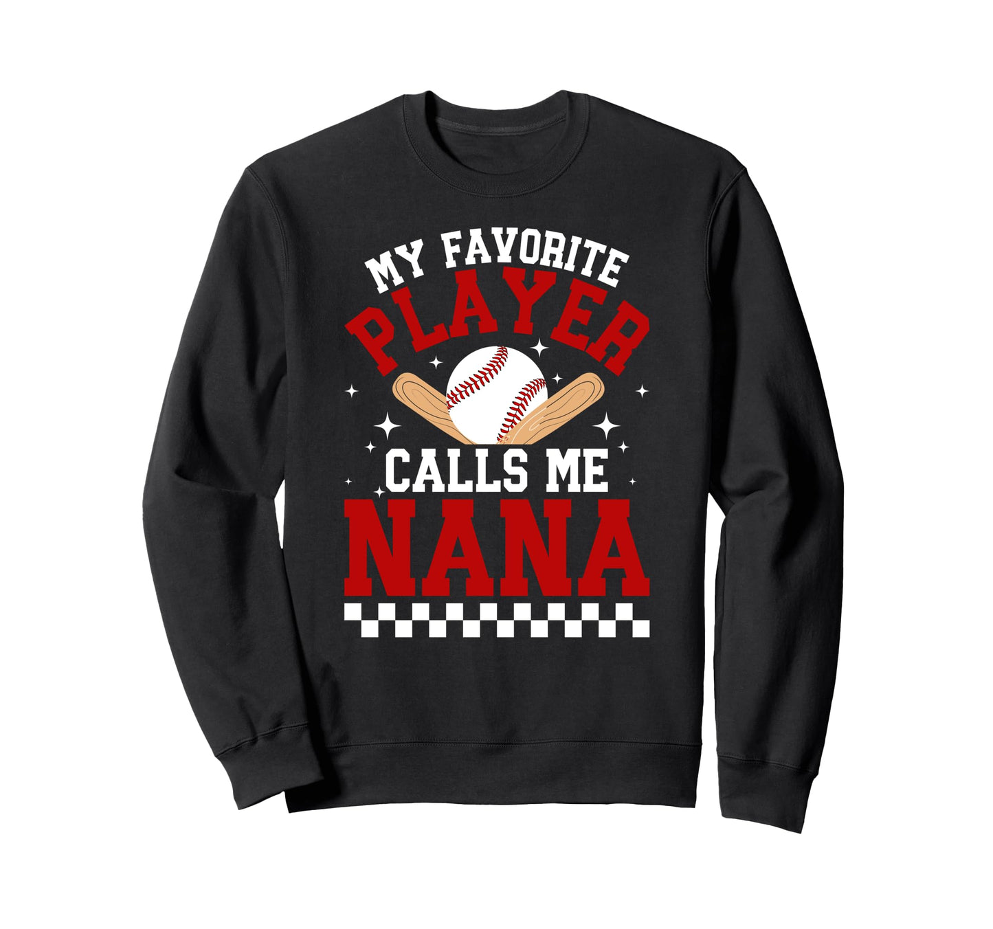 Proud Baseball Nana Baseball Sweatshirt - Streetwear Style Men Women - T-Shirt, Sweatshirt, Hoodie