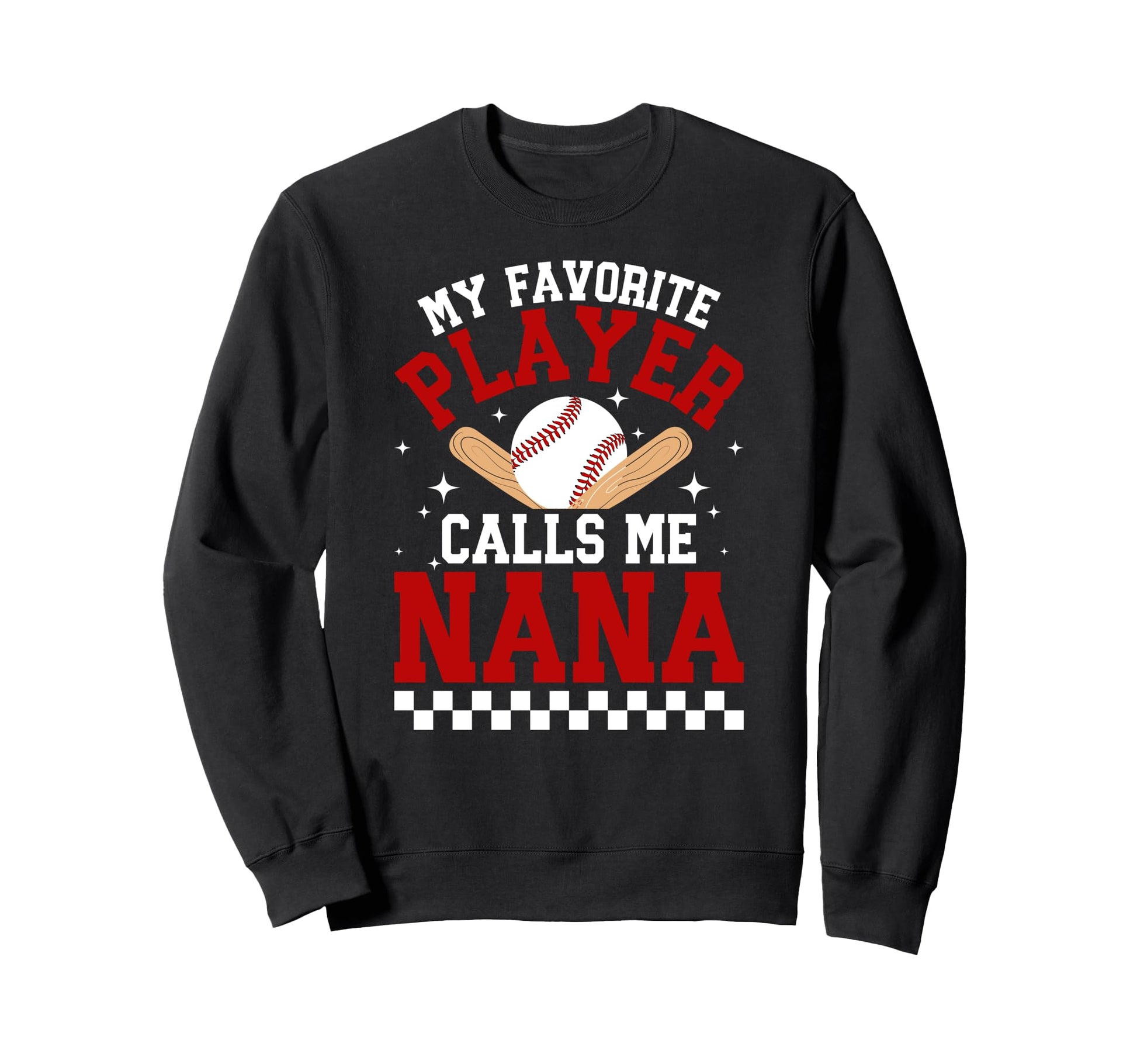 Proud Baseball Nana Baseball Sweatshirt - Streetwear Style Men Women - T-Shirt, Sweatshirt, Hoodie