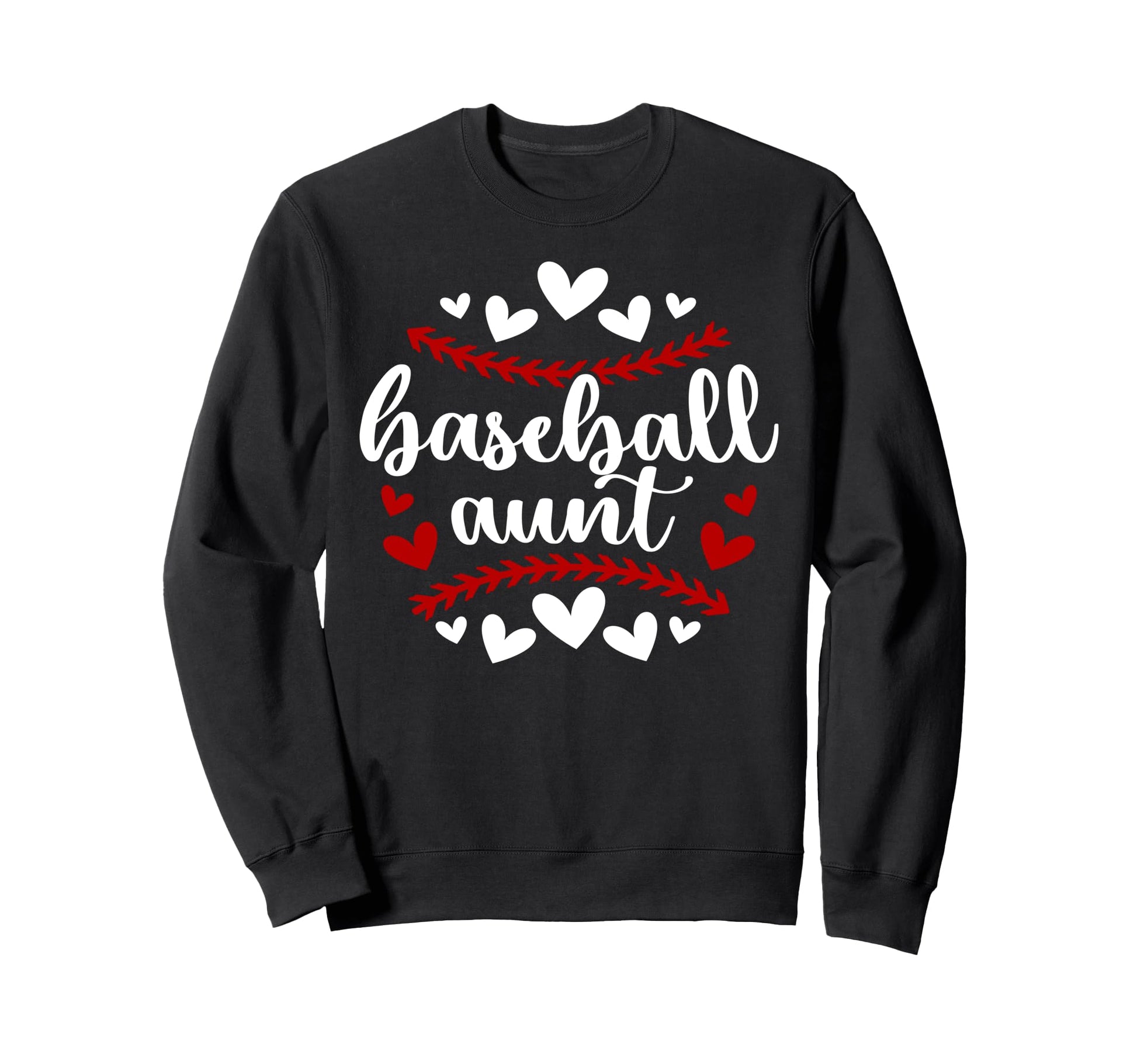 Baseball Aunt Baseball Player Sweatshirt - Custom Art Print Men Women - T-Shirt, Sweatshirt, Hoodie