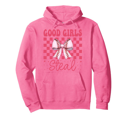 Baseball Mom Mothers Day Coquette Bow Hoodie - Trendy Graphic Men Women - T-Shirt, Sweatshirt, Hoodie