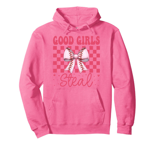 Baseball Mom Mothers Day Coquette Bow Hoodie - Trendy Graphic Men Women - T-Shirt, Sweatshirt, Hoodie