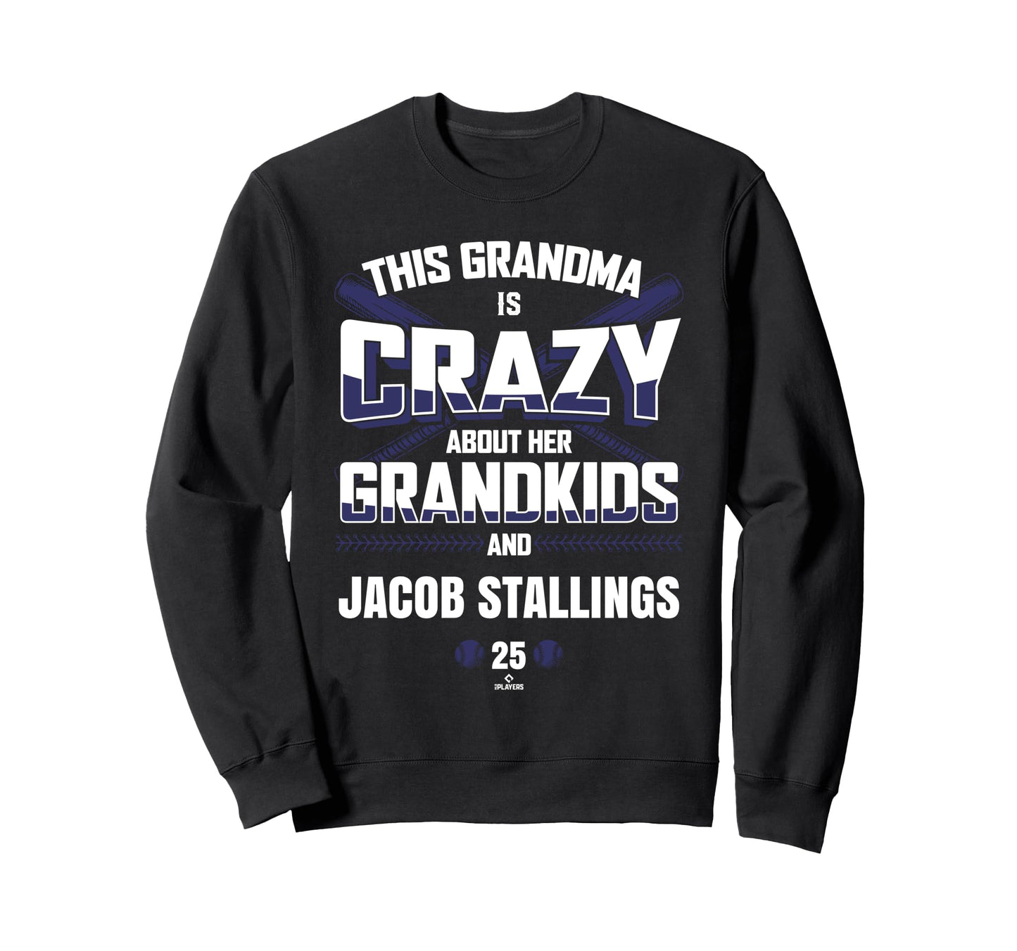 Grandma Crazy Jacob Stallings Colorado Sweatshirt - Novelty Apparel Unisex - T-Shirt, Sweatshirt, Hoodie